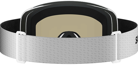 Горнолыжная маска Salomon Aksium 2.0 Access White/Gold - Фото 3 большая