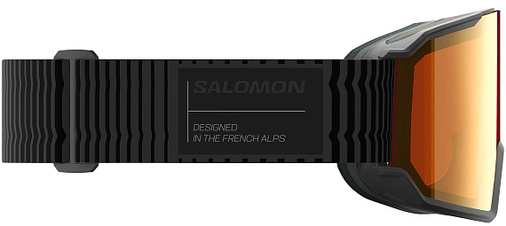 Горнолыжная маска Salomon S/View 3 Photo Black/Red - Фото 4 большая