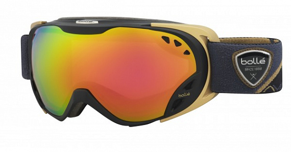 Горнолыжная маска Bolle Duchess Black/Gold/Rose Gold - Фото 1 большая