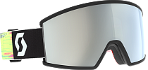 Горнолыжная маска Scott Ambit Black/Neon Yellow/Amp White Chrome S2