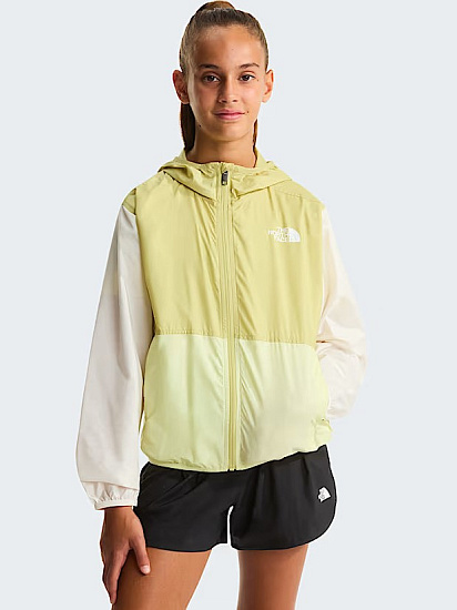 Куртка детская The North Face Tnf Cyclone Wind Lemon Mist/Pear/White Dune - Фото 3 большая