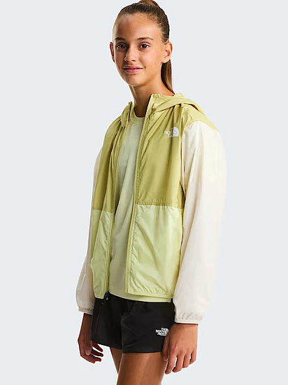 Куртка детская The North Face Tnf Cyclone Wind Lemon Mist/Pear/White Dune - Фото 4 большая