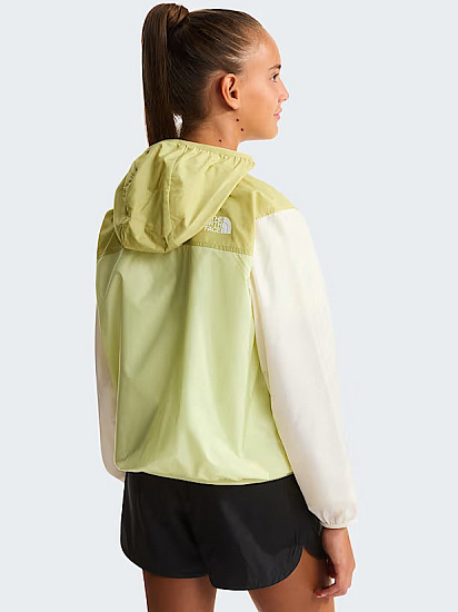 Куртка детская The North Face Tnf Cyclone Wind Lemon Mist/Pear/White Dune - Фото 5 большая
