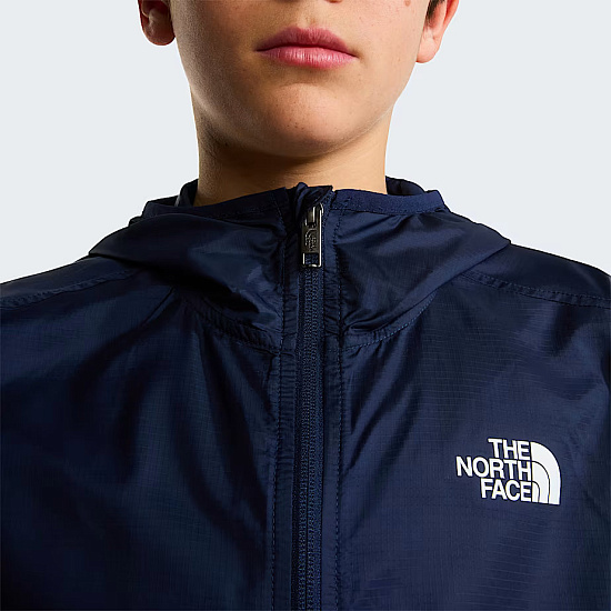 Куртка детская The North Face Tnf Cyclone Wind Meridian Blue/Dusk Blue/Summit Navy - Фото 9 большая