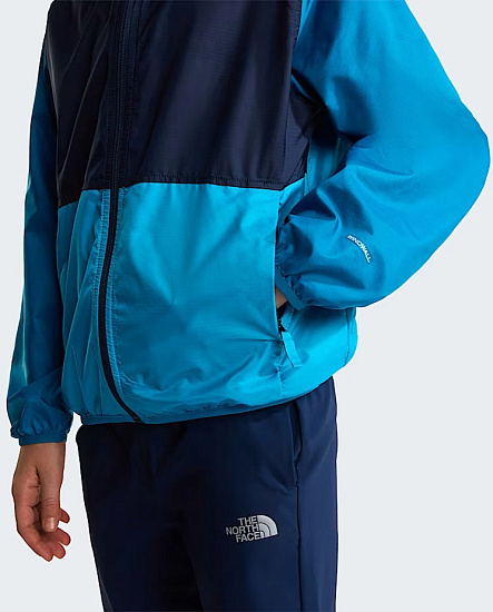 Куртка детская The North Face Tnf Cyclone Wind Meridian Blue/Dusk Blue/Summit Navy - Фото 11 большая