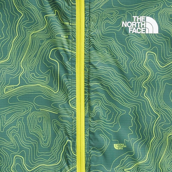 Куртка детская The North Face Tnf Cyclone Boys Wind Duck Green Tnf Topo Pri - Фото 8 большая