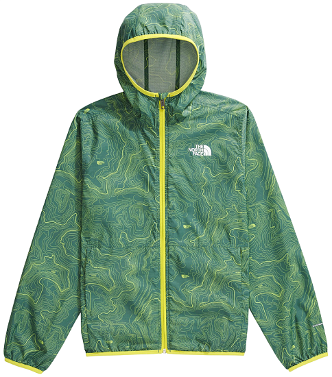 Куртка детская The North Face Tnf Cyclone Boys Wind Duck Green Tnf Topo Pri - Фото 1 большая