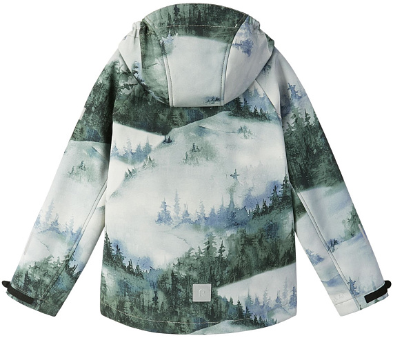 Куртка детская Reima Aitoo Greyish green - Фото 2 большая