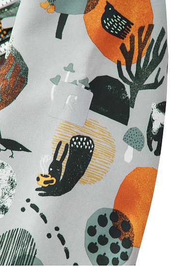 Куртка детская Reima Vantti Light grey - Фото 7 большая