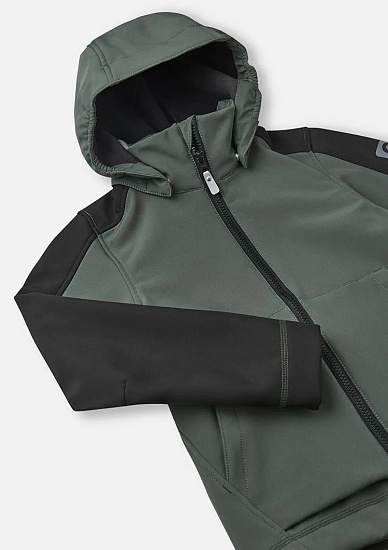 Куртка детская Reima Sipoo Thyme Green - Фото 2 большая