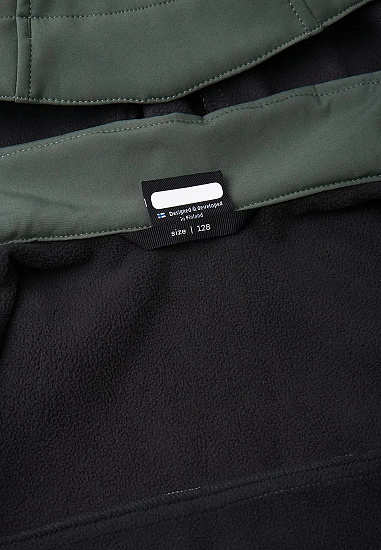 Куртка детская Reima Sipoo Thyme Green - Фото 3 большая