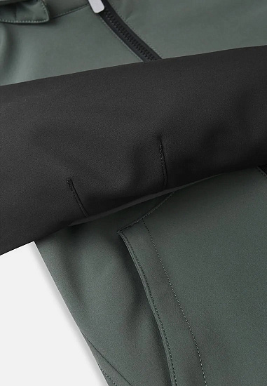 Куртка детская Reima Sipoo Thyme Green - Фото 6 большая