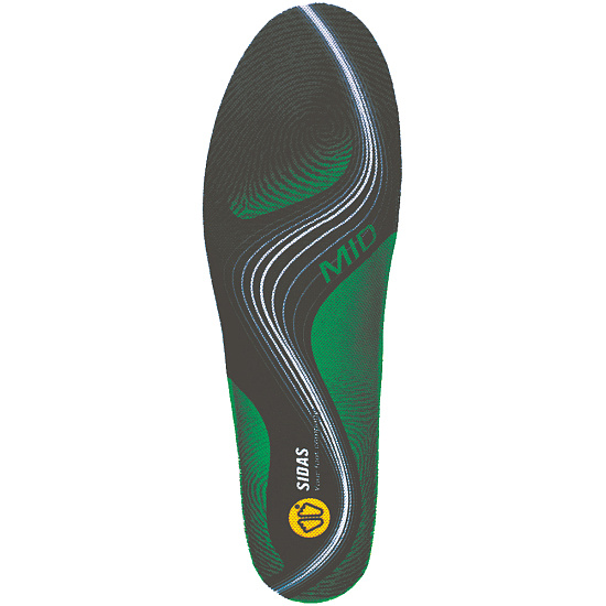 Стельки Sidas 3 Feet Activ Mid (Средний подъём) - Фото 3 большая