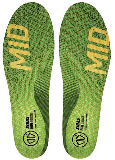 Стелька для бега Sidas 3 feet Sense Mid - Фото 7 большая