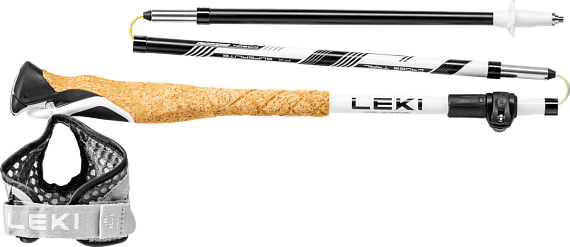Палки Leki Cross Trail FX Superlite compact White/Mint/Black - Фото 5 большая