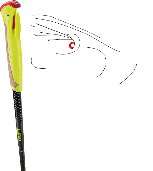 Палки Leki Evotrail FX.One TA Black/Yellow - Фото 6 большая