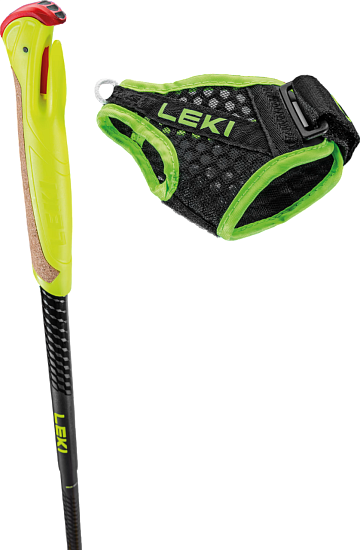 Палки Leki Evotrail FX.One TA Black/Yellow - Фото 4 большая
