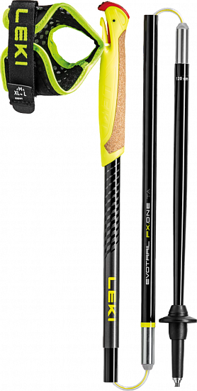 Палки Leki Evotrail FX.One TA Black/Yellow - Фото 1 большая