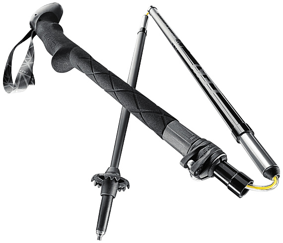 Палки Leki Black Series MVC Black/White - Фото 2 большая
