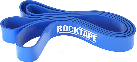 Резиновая петля RockTape RockBand, 104см x 4.5мм x 6.4см Синий - Фото 1 большая