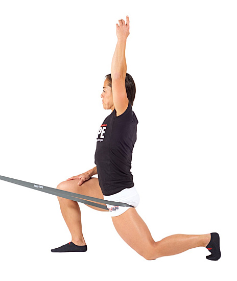 Резиновая петля RockTape RockBand, 104см x 4.5мм x 6.4см Синий - Фото 3 большая