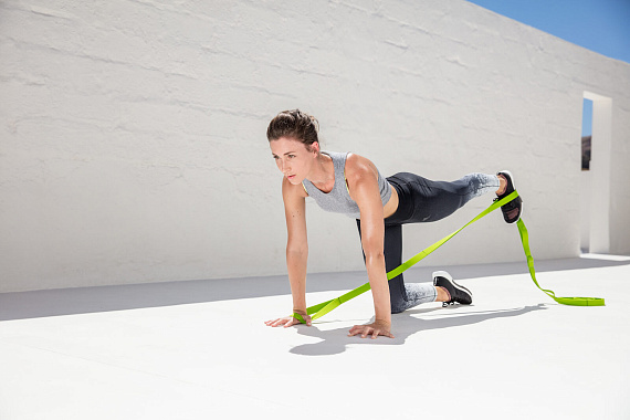 Эластичная лента Blackroll Multi Band 270 см Зеленый - Фото 6 большая