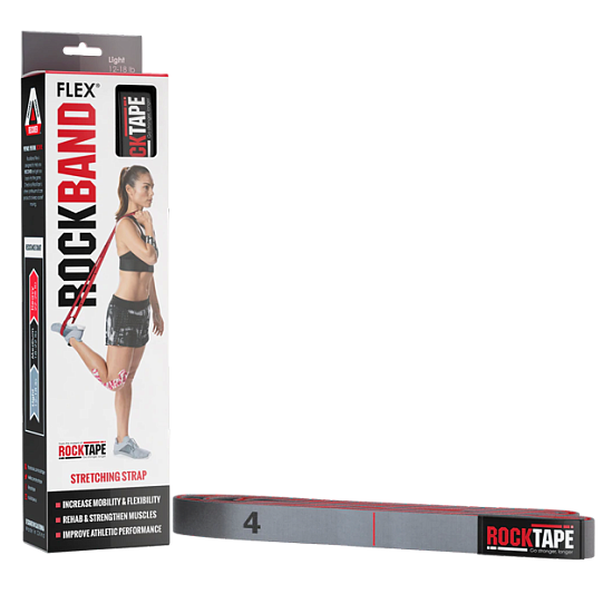 Резиновая петля RockTape RockBand Flex Light Серый - Фото 1 большая