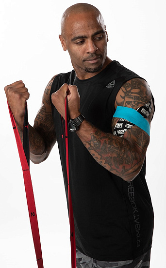 Резиновая петля RockTape RockBand Flex Light Серый - Фото 2 большая