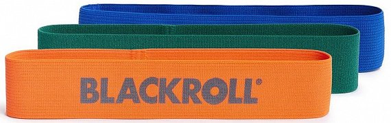Набор мини-эспандеров Blackroll Loop Band 30 см 3 шт - Фото 2 большая