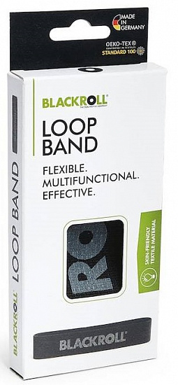 Мини-эспандер Blackroll Loop Band 30 см "Сверхтяжелое сопротивление" Черный - Фото 2 большая