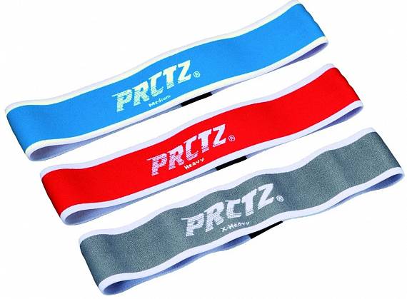 Комплект мини-лент PRCTZ Fabric Elastic Strap Set 3шт - Фото 1 большая