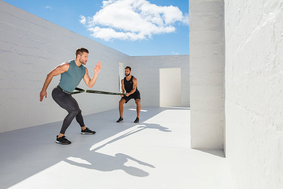 Эспандер-лента Blackroll Resist Band 190 см "Тяжелое сопротивление" Серая - Фото 5 большая