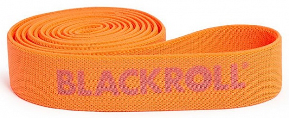 Эспандер-лента Blackroll Super Band 104 см "Легкое сопротивление" Оранжевый - Фото 1 большая