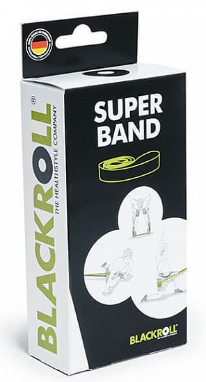 Эспандер-лента Blackroll Super Band 104 см "Легкое сопротивление" Оранжевый - Фото 4 большая