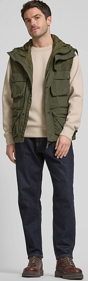 Жилет мужской Bogner Fire+Ice Marek Olive Green - Фото 2 большая