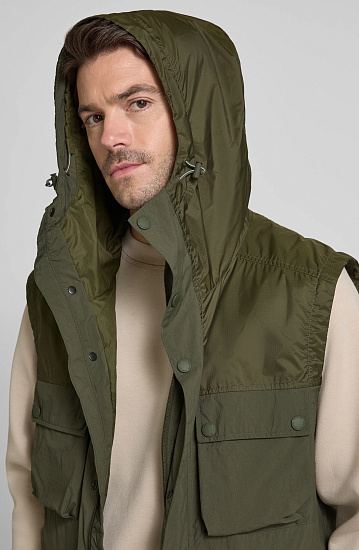 Жилет мужской Bogner Fire+Ice Marek Olive Green - Фото 3 большая