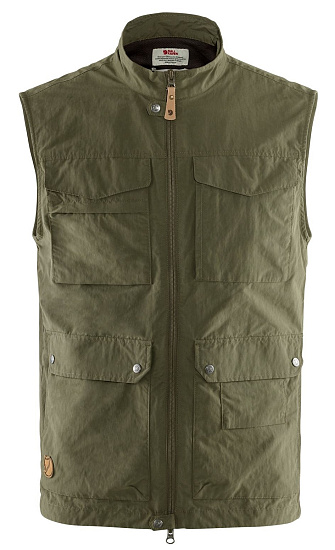 Жилет мужской Fjallraven Travellers MT Laurel Green - Фото 1 большая