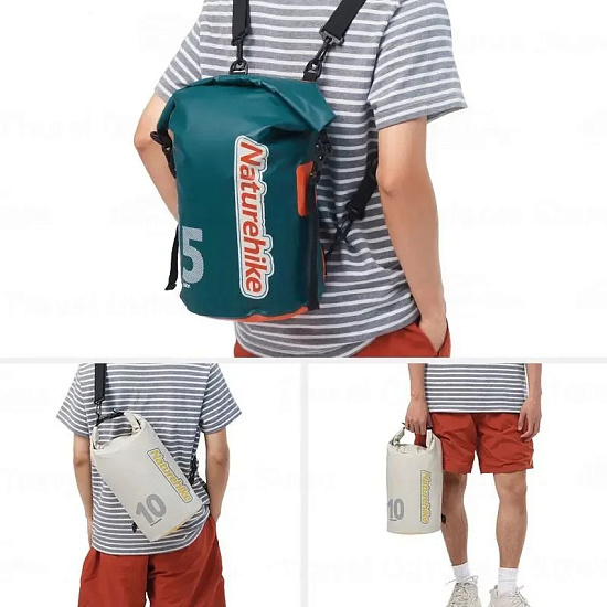 Гермосумка Naturehike Wtpf 25L Yellow - Фото 2 большая