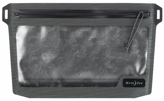 Водонепроницаемая сумка Nite Ize RunOff Waterproof 3-1-1 Pouch Charcoal - Фото 1 большая