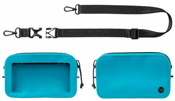 Водонепроницаемая сумка Nite Ize RunOff Waterproof Hip Pack Blue - Фото 1 большая