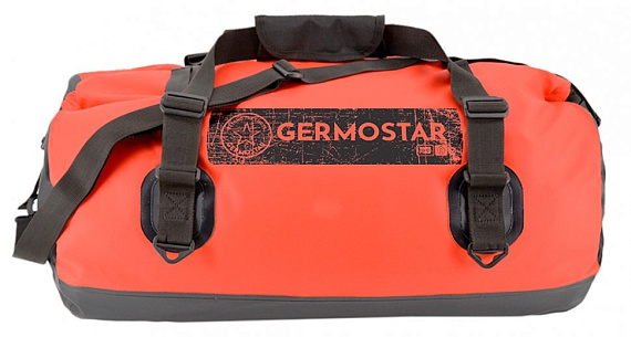 Гермосумка Germostar Combi 80л Red/Black - Фото 1 большая