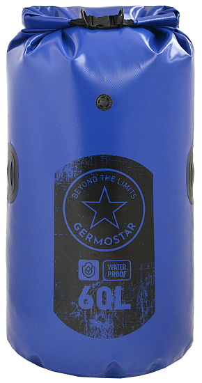 Гермомешок Germostar Pro ПВХ Литой 60л Синий - Фото 1 большая