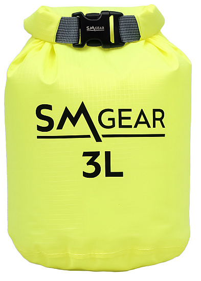 Гермомешок SMGear Таффета Лайт 3 Лимонный/Зеленый - Фото 1 большая