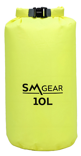 Гермомешок SMGear Таффета Лайт 10 Лимонный/Зеленый - Фото 1 большая