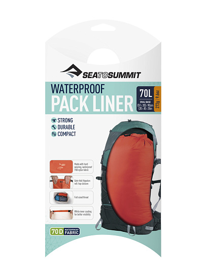 Вкладыш в рюкзак Sea to Summit Pack Liner M Red - Фото 2 большая