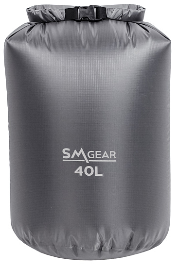 Гермомешок SMGear Таффета Лайт 2.0 40л Серый - Фото 1 большая