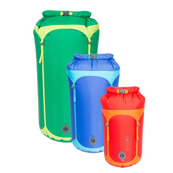 Гермомешок Exped Waterproof Telecompression Bag L Green - Фото 2 большая