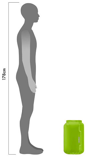 Гермомешок Ortlieb Ultra Lightweight PS10 22 Light Green - Фото 3 большая