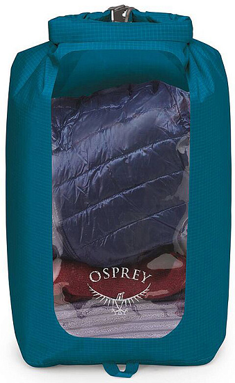 Гермомешок Osprey Dry Sack 20 W/Window Waterfront Blue - Фото 1 большая