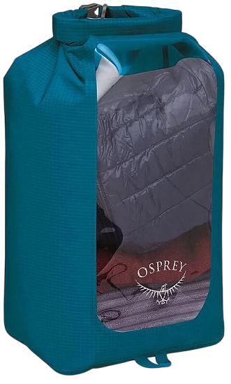 Гермомешок Osprey Dry Sack 20 W/Window Waterfront Blue - Фото 1 большая
